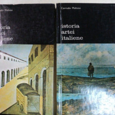 ISTORIA ARTEI ITALIENE- CORRADO MALTESE-BUC. 1976 VOL.I-II