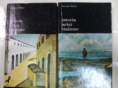 ISTORIA ARTEI ITALIENE- CORRADO MALTESE-BUC. 1976 VOL.I-II foto