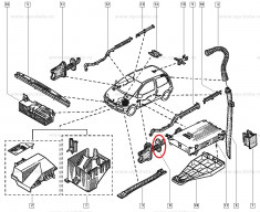 Ghidaj usa Renault Twingo 1, partea stanga, produs original 7703397636 foto