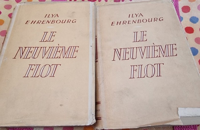 Le neuvieme flot - Ilya EhrenBourg 2 volume