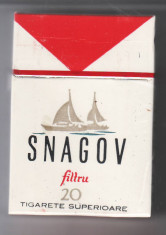 Pachet tigari de colectie Romania Snagov sigilat ( 1 ) foto