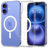 Husa MagSafe pentru Apple iPhone 16, Tech-Protect, Flexair+, Transparenta