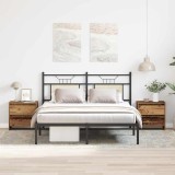 vidaXL Dulap de noapte cu sertar 2 pcs Lemn vechi 45 x 34 x 44.5 cm