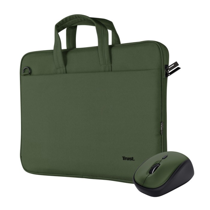 Kit Geanta de laptop Trust Bologna pentru laptop-uri cu diagonala