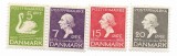 Danemarca - Centenarul primei publicari a "Basmelor" lui H.C. Andersen, 1913 - valori neobliterate