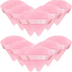 Bucăți Pulbere cosmetică roz Puff, 2.76 inch Portabil Soft Burete Setare Față P