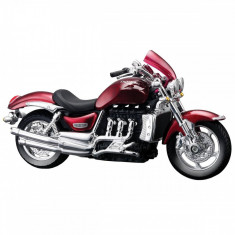 Macheta BBURAGO Motocicleta Triumph Rocket III scara 1:18 Visiniu foto