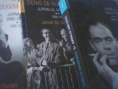 Denis de Rougemont - JURNALUL UNEI EPOCI ( 3 volume ) / Humanitas, 2018 foto