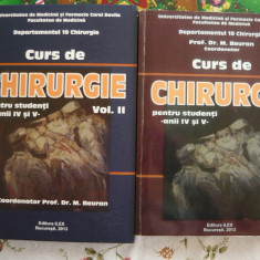 M. BEURAN (coord.) - CURS DE CHIRURGIE PENTRU STUDENTI (anii IV si V) - 2 volume