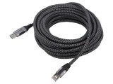 Cablu USB 3.0 RJ45 5m Negru/Gri