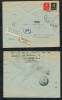 1944 - Plic circulat recomandat Par Avion Bucuresti-Stuttgart