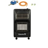 Soba gaz GPL (butelie) + electric Hausberg HB1022 , 4.2 kW, aprindere