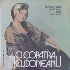 Disc vinil, LP. Famous Arias And Duets From Operettas, Arii si Duete Din Operete-CLEOPATRA MELIDONEANU