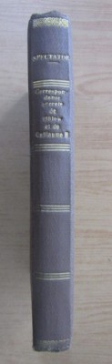 Correspondance secrete de Bulow et de Guillaume II foto