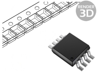 Driver Controler PWM 3-5.5V DC MSOP8 foto