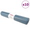 vidaXL Saci de gunoi 100 buc. albastru 120 L 155346