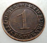 B.141 GERMANIA WEIMAR 1 REICHSPFENNIG 1931 D