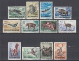 ROMANIA 1956 LP 404 VANATOAREA SERIE DANTELATA STAMPILATA