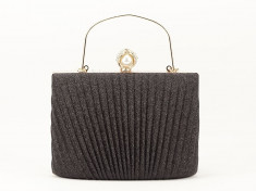 GEANTA CLUTCH NEGRU ECATERINA foto