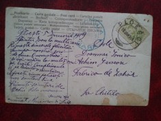 1909-C.P.circ.-Chitila GARA-Ploesci-RARA
