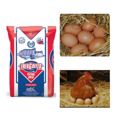 3 x Furaj pentru gaini ouatoare, Amestec complet Energonos Gold II-15 % proteina, 10 KG GMO free
