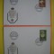 HOPCT PLIC FDC S NR 323 SET 2 FDC -EUROPA-PRINTESE 1980-LICHTENSTEIN -NECIRCULAT