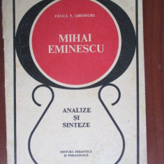 Mihai Eminescu- Analize si sinteze