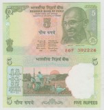 bnk bn India 5 rupii ,necirculata