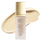 Fond de ten Global Fashion, Glowy Liquid Foundation 4&icirc;n1: Primer + Corector + Iluminator + BB cream, SPF 15, K036,Toffee