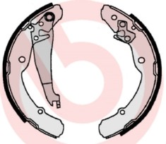 BREMBO S 85 516 ESSENTIAL LINE Set saboti frana