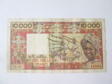Cumpara ieftin Rară! Mali 10000 Francs 1989,bancnota din imagini la jumătate de preț