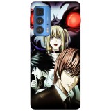 Husa compatibila cu Motorola G100 model Death note, Silicon, TPU, Viceversa