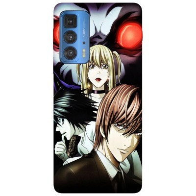 Husa compatibila cu Motorola Edge 20 Lite model Death note, Silicon, TPU, Viceversa foto
