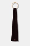 Joop! eșarfă de l&acirc;nă culoarea bordo, uni, 30038492