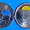 CANADA SET 25 CENTS CENTI 2011 COLOR ELIZABETH II STARE EXCELENTA