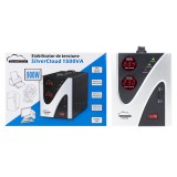 Cumpara ieftin Resigilat : Stabilizator de tensiune SilverCloud 1500VA 900W 6.8A