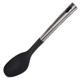 Lingura pentru bucatarie, inox plastic,33 cm