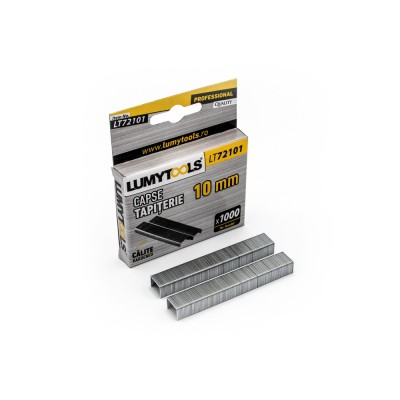 Capse tapiterie, 10 mm, Lumytools LT72101, set 1000 bucati foto