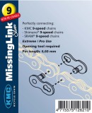 Zala KMC Missing Link 9V Bolt-6.6mm Unica Folosinta Argintiu