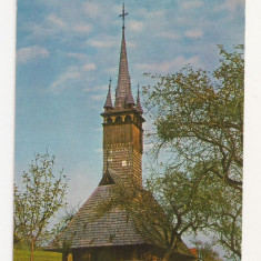 F4 - Carte Postala - Baia Mare, Biserica de lemn, circulata 1975