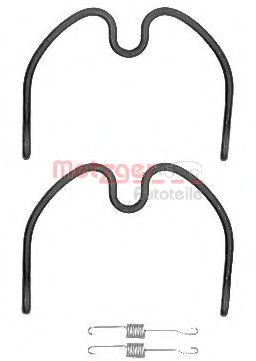 Set accesorii, sabot de frana SUZUKI WAGON R+ (MM) (2000 - 2016) METZGER 105-0872 foto