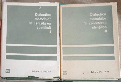 DIALECTICA METODELOR IN CERCETAREA STIINTIFICA VOL.1-2-C. POPOVICI, V. SAHLEANU, U. TOMIN-216474 foto