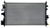 Radiator Opel Insignia 17, motor: 1.6 Cdti, 2.0 Cdti, Without thermal sensor; iesire - conector rapid, 680x397x26, Aluminiu/ Plastic brazat,