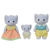 Figurine Sylvanian Families-Familia Elefanteilor Trio