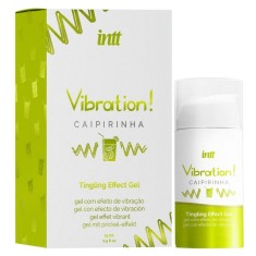 Gel pentru stimulare si excitare INTT Vibration! CAIPIRINHA, cu efect de