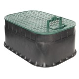 Cumpara ieftin Cutie Electrovalva Pentru Sistem De Irigare, Dimensiune 20 Inch,Dreptunghiulara,Latime 410x570 mm, Inaltime 180 mm
