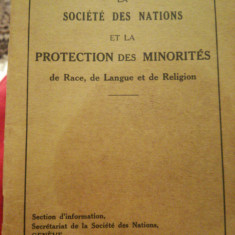 1927 Minoritati in Romania La societe des nations et la protection des minorites