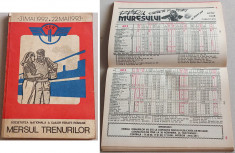 1992-1993 Mersul trenurilor de calatori CFR, Caile Ferate Romane foto