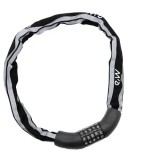 Lanț anti - furt, trotinetă / scuter / bicicletă electrică, EWLK017, 80 cm, negru | Motorevolution