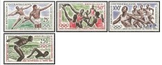 Centrafricaine Republic 1964 - Jocurile Olimpice Tokyo, sport, serie neuzata